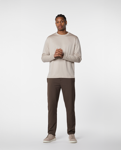 LYXIG L/S T-SHIRT - BEIGE