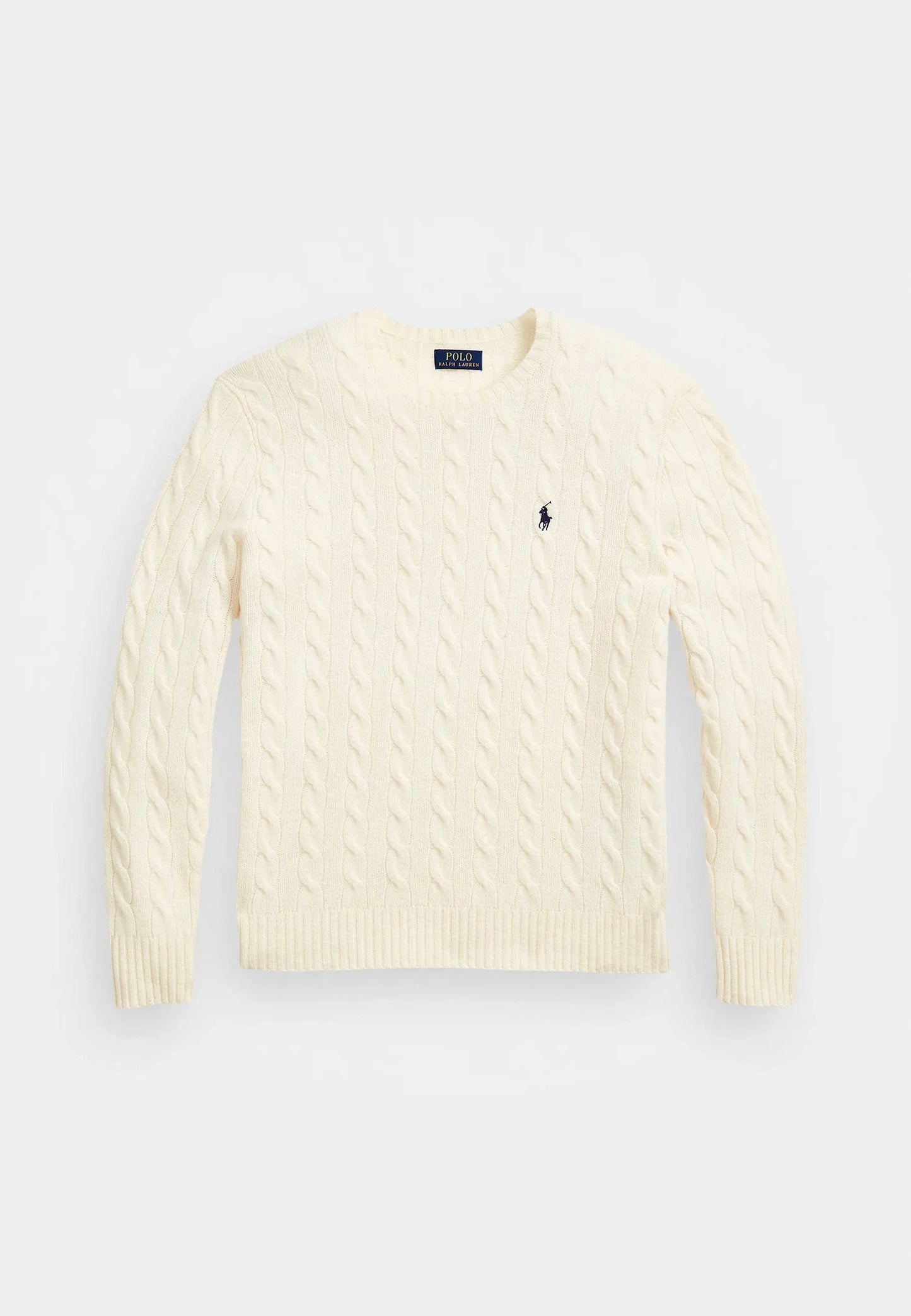 Ralph Lauren Cable-Knit Crew-Neck